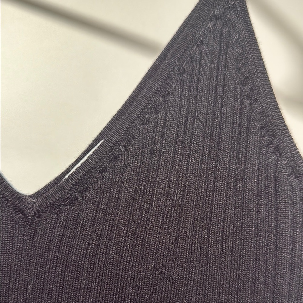 ASOS Design Ribbed Cami Black Women's Top Size Small - Picture 3 of 5
